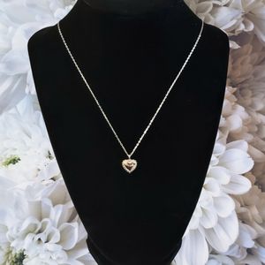 Sterling Silver Heart/Love Silver Necklace